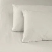 BASKILI SATEN ÇİFT KİŞİLİK NEVRESİM TAKIMI HACKER BEJ thumbnail 3