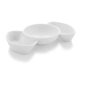 GÜRAL PORSELEN Sidney 3 Bölmeli 22 Cm Kase - 1
