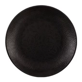 GÜRAL PORSELEN Ent Otel 27 Cm Bone Servis Tabağı Siyah Mat thumbnail 4