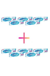 Corega Süper Diş Protezi Yapıştırıcı Tat İçermez Krem 40 Gr 10 Kutu - 1