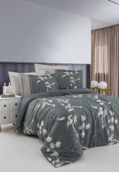 RANFORCE ÇİFT KİŞİLİK NEVRESİM TAKIMI TIVORY YEŞİL thumbnail 1