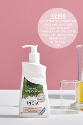 INCIA %100 Doğal Sıvı Kastil Sabunu Hassas Ciltler İçin Zeytinyağlı 10 Bitkisel Değerli Yağ Vegan 250 ml - 4