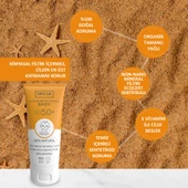 INCIA %100 Doğal Bebek Güneş Kremi Leke Karşıtı Mineral Filtreli Yüksek Koruma SPF50 UVA UVB 50 ml - 5