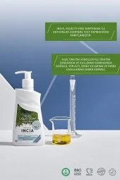 INCIA %100 Doğal Sıvı Kastil Sabunu Arındırıcı Zeytinyağlı 10 Bitkisel Değerli Yağ Vegan 250 ml - 7