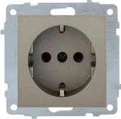 Ovivo Antrasit Topraklı Piriz Çerçevesiz Grano thumbnail 2