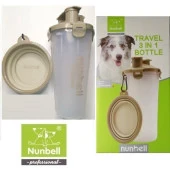 Nunbell 3'ü 1 Arada Hazneli Mama Ve Su Kabı - 1