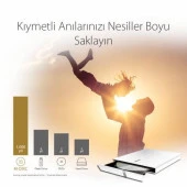 Asus 8x SDRW-08D2S-U USB 2.0 Slim Harici DVD Yazıcı Beyaz - 6