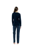Mod Collection 3968 Kadın Yuvarlak Yaka Pijama Takımı - 4