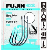 Fujin Maru Seigo With Eye Çapraz Delikli Olta Kancası - 1