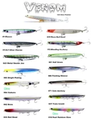 Fujin Venom 12 cm 20gr Su Üstü Maket Balık - 1