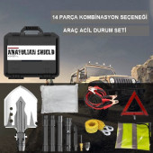 Anatolian Shield Araç Acil Yardım Seti ve Taktik Kürek Seti - 3