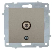 Ovivo Antrasit Tv Prizi  F konnektörlü Çerçevesiz Grano - 2