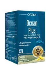 Ocean Plus 1200 mg 50 Kapsül Balık Yağı thumbnail 1