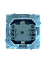 Ovivo Antrasit Topraklı Kapaklı Piriz Çerçevesiz Grano thumbnail 2