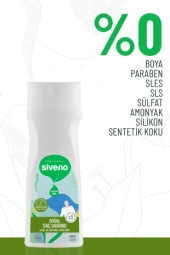 Siveno 100 Doğal Saç Sabunu Zeytinyağlı Bal Avokado 9 Değerli Bitki Erkekler İçin Bitkisel Şampuan 300 ml - 3