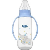 Wee Baby Klasik Kulplu Pp Biberon 745 Mavi 270ML (6 -18 AY) - 1