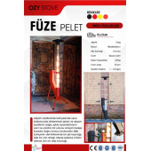 OZYSTOVE Füze Pelet Sobası - 4