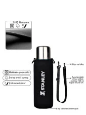 Safir Stanley Neopren Termos Kılıfı Omuz Askılı - 0.75 Lt Klasik & Adventure - 2
