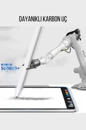Honor Pad X9 Uyumlu Eğime Göre Çizgi Kalınlığı Değişen Şarjlı Dokunmatik Ekran Kalemi Stylus Pen - 5