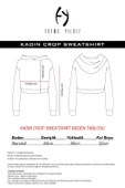 Basic Lacivert Kapüşonlu Crop Sweatshirt - 10