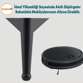 Gonca Lüks Mobilya Kanepe Tv Ünitesi Koltuk Ayağı Ayakları 14 Cm Plastik Siyah Renk Baza Ayakları thumbnail 5