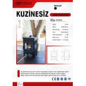 OZYSTOVE Kuzinesiz Pelet Sobası - 4