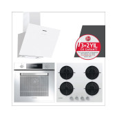 Hoover (HDG6C1GW/TK DAVLUMBAZ + HVW6MW OCAK + HOT3051WI/E FIRIN - 1