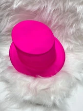 Pembe Makaron Renkli Lazer Şapka 28x15 cm thumbnail 1