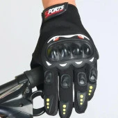 Tam Korumalı Rüzgar Geçirmez Dokunmatik Bisiklet Motorsiklet Eldiveni - 3