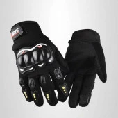 Tam Korumalı Rüzgar Geçirmez Dokunmatik Bisiklet Motorsiklet Eldiveni - 4