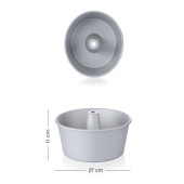 Acar Mate Yuvarlak Kek Kalıbı - 27 cm - 2
