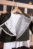 Babyhola Şık Bayramlık Kız Çocuk Ceket Elbise 2'li Takım 2323 - 5