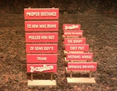 Özelleştirilebilir Minyatür Burma-Tıraş Yol İşaretleri Redux Plastik Aparat thumbnail 1