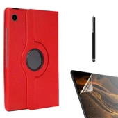 Gpack Samsung Galaxy Tab A9 Plus x210 Kılıf Kapaklı Standlı 360 Dönebilen Koruma dn11NanoKalem - 1