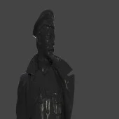 Felix Dzerzhinsky Büstü (Sscb Nkvd Lideri) Demir Felex Plastik Aparat - 2