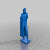 Felix Dzerzhinsky Büstü (Sscb Nkvd Lideri) Demir Felex Plastik Aparat - 5