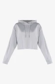 Gri Loya Start Kapüşonlu Oversize Sweatshirt thumbnail 1