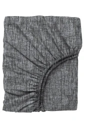 Cozy Home Tek Kişilik Lastikli Çarşaflı Nevresim Takımı Kare Siyah thumbnail 5