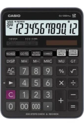 Casio DJ-120D Plus 12 Haneli Masaüstü Hesap Makinesi - 1