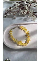 Sitrin Taşı Doğal Taş Bileklik - 1