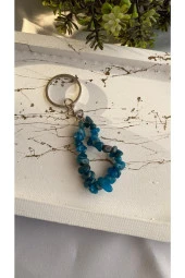 Apatit Doğal Taş Anahtarlık - 1