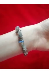 Labradorit Kırık Taş Bileklik - 1