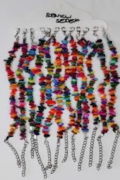 Kırık Taş Bileklik Renkli Sedef - 2