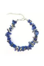 Lapislazuli Doğal Taş Bileklik - 1