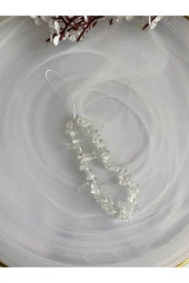 Kristal Kuvars Doğal Taş Charm - 1