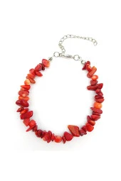 Mercan Doğal Taş Bileklik - 1