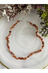 Akik Doğal Taş Kolye - 1