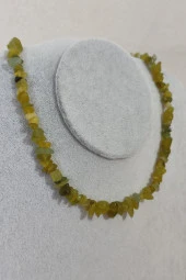 Sertifikalı Zebercet Kırıktaş Doğaltaş Kolye - 1