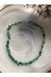 Aventurin Doğal Taş Kolye - 1