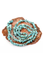 Turkuaz Taşı Şekilsiz Kırık Taş Dizi - 1